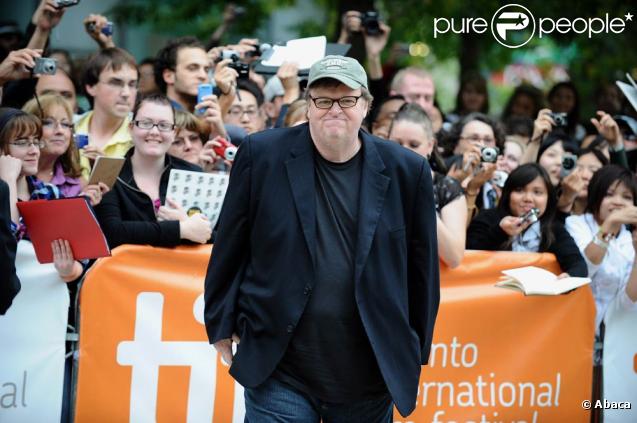 Michael Moore au festival de Toronto, le 11 septembre 2009