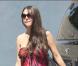 Oksana Grigorieva enceinte de Mel Gibson, sort d'une clinique dermatologique à Los Angeles