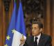 Nicolas Sarkozy lors de la remise du rapport Stiglitz, le 14/09/09, à la Sorbonne.