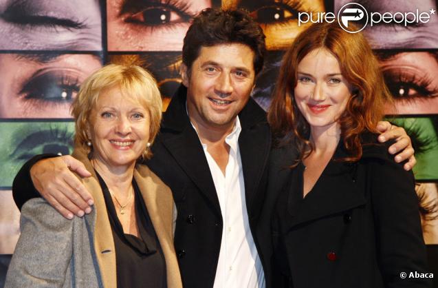 Marine Delterme, Bruno Madinier et Nicole Jamet au 11ème Festival de la Fiction TV de la Rochelle (16 septembre 2009)