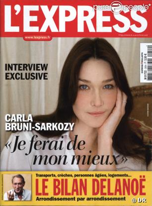 Carla Bruni : juste une mise au point...