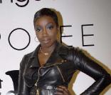 Estelle au Bloomingdale's de New York le 16 septembre 2009