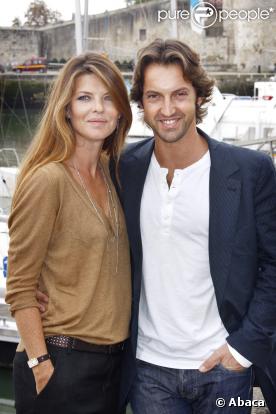 Gwendoline Hamon et Frédéric Diefenthal lors du festival de la fiction télévisée de La Rochelle le 20 septembre 2009