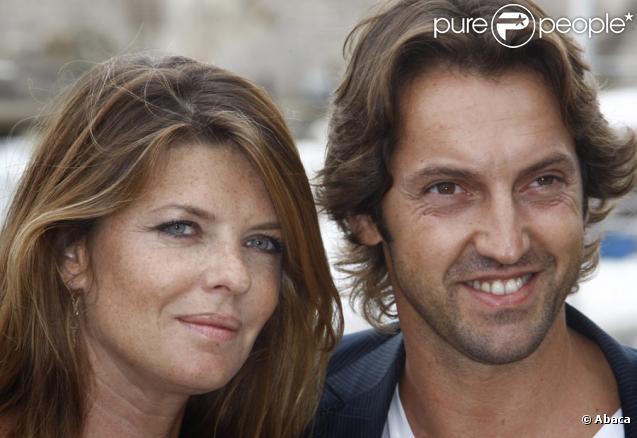 Gwendoline Hamon et Frédéric Diefenthal lors du festival de la fiction télévisée de La Rochelle le 20 septembre 2009