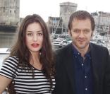 Jonathan Zaccaï et Fanny Valette lors du festival de la fiction télévisée de La Rochelle le 20 septembre 2009