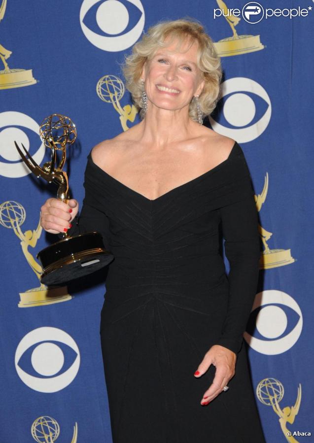 Glenn Close à la 61e cérémonie des Emmy Awards à Los Angeles le 20/09/09