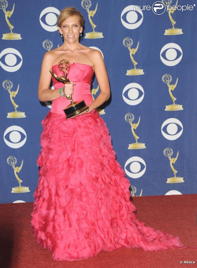 Toni Collette à la 61e cérémonie des Emmy Awards à Los Angeles le 20/09/09