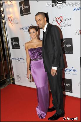Eva Longoria et Tony Parker ont organisé le premier Par Coeur Gala, le 21 septembre 2009 à l'hôtel Meurice.