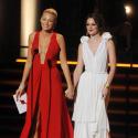 Leighton Meester et Blake Lively : Deux jolies jeunes filles, très en beauté... main dans la main aux Emmy Awards !