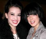 Daisy Lowe et Agyness Deyn au défilé Burberry à Londres le 22/09/09