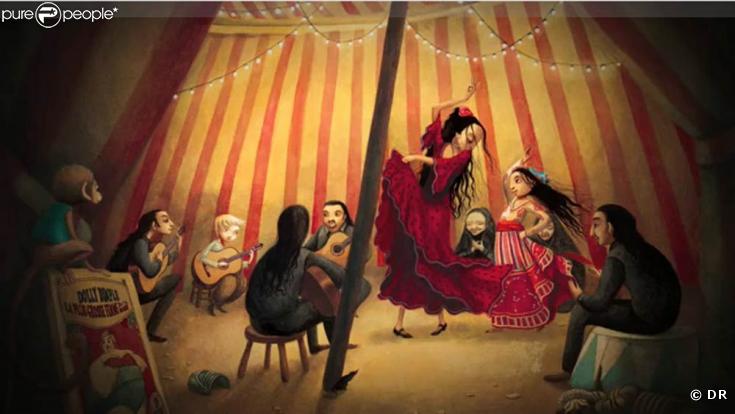 Olivia Ruiz participe au conte musical  La mélodie des tuyaux  de Benjamin Lacombe
