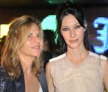 Virginie Couperie et Mareva Galanter au défilé JC/DC au VIP Room de Paris (23 septembre 2009)