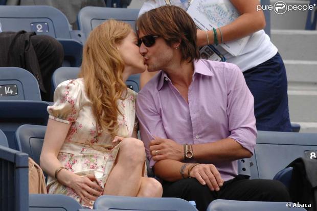 Nicole Kidman et Keith Urban à l'US Open, septembre 2009