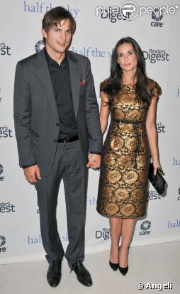Demi Moore et Ashton Kutcher 