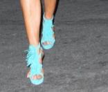 Sophie Monk se promène à Beverly Hills le 26 septembre 2009 avec sa nouvelle coupe de cheveux