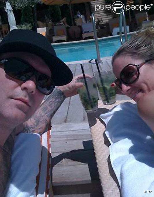 Fred Durst et Esther Nazarov durant leur lune de miel en juillet 2009 