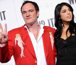 Quentin Tarantino et une amie à la première du film Whip it !, à Los Angeles. 29/09/09