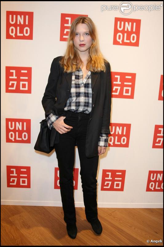 Léa Seydoux, très casual pour un look réussi ! 