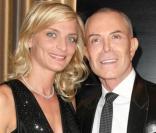 Sarah Marshall et Jean-Claude Jitrois à la soirée Montblanc à Paris le 1/10/09