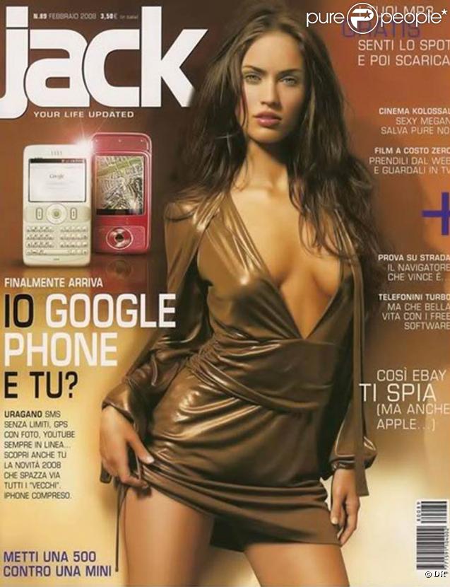 Megan Fox en couverture de  Jack  Italie