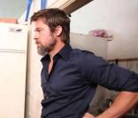 Brad Pitt était lui aussi présent pour rencontrer ces famille de réfugiés.