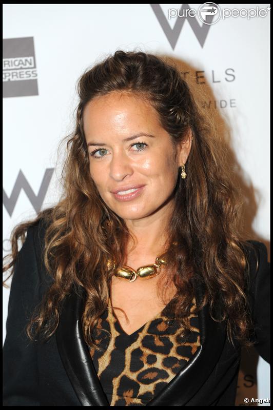 Jade Jagger à la soirée W Lounge Hotel. 05/10/09