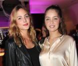Les superbes Marie-Ange Casta et Nora Arnezeder trinquent avec... la branchée Jade Jagger ! Superbe soirée !