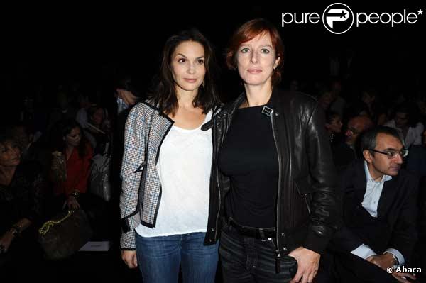 Barbara Schulz, Karin Viard au défilé Paul and Joe
