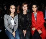 Barbara Schulz, Karin Viard et Virginie Ledoyen au défilé Paul and Joe