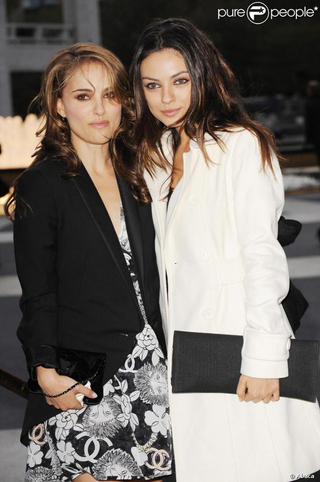 Natalie Portman et Mila Kunis au gala annuel du American Ballet à New York le 7/10/09