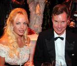 Camille de Bourbon Sicile et Prince Guillaume du Luxembourg au dîner de gala de l'E.O.R.T.C à l'Opéra Garnier de Monte Carlo à Monaco le 9 octobre 2009