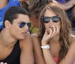 Laure Manaudou et Frédérick Bousquet