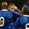 Les Bleus ont un pied en Coupe du Monde... grâce à un festival offensif ! Revivez les cinq buts !