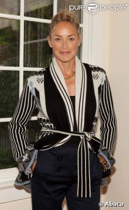 Sharon Stone, lors du Breakthrough Performers Brunch, qui se tient dans le cadre du 17e Festival International du Film des Hamptons, à New York, le 10 octobre 2009 !