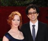 Christina Hendricks et Geoffrey Arend en septembre 2009 