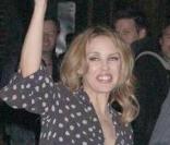 Kylie Minogue à New York, le 11 octobre 2009