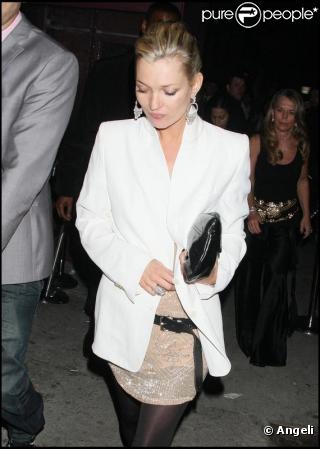 Le top model Kate Moss 