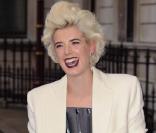 Le mannequin britannique Agyness Deyn 
