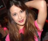 La sexy Daniela, à l'occasion du 29e anniversaire d'Aurélien Wiik, à Paris, le 12 octobre 2009 !