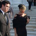 La craquante Rihanna très courte, très lookée, très décolletée... à l'occasion d'un mariage vénitien !