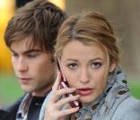 Blake Lively et Chace Crawford sur le tournage de la saison trois de  Gossip Girl , le 14 octobre 2009