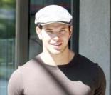 Kellan Lutz à Vancouver pour le tournage de Twilight 3 le 18 août 2009