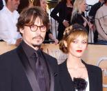 Vanessa Paradis et Johnny Depp aux Screen Actors Guild Awards à Los Angeles en février 2005 : rétro et chic ! 