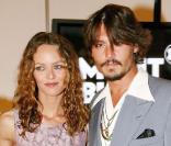 Vanessa Paradis et Johnny Depp sont symbole d'harmonie en Suisse pour la soirée Mont-Blanc en avril 2006 