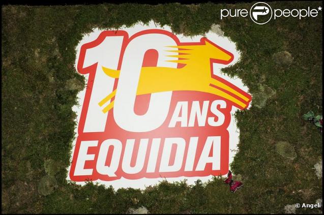 à la soirée organisée pour les 10 ans de la chaîne Equidia. 20/10/09