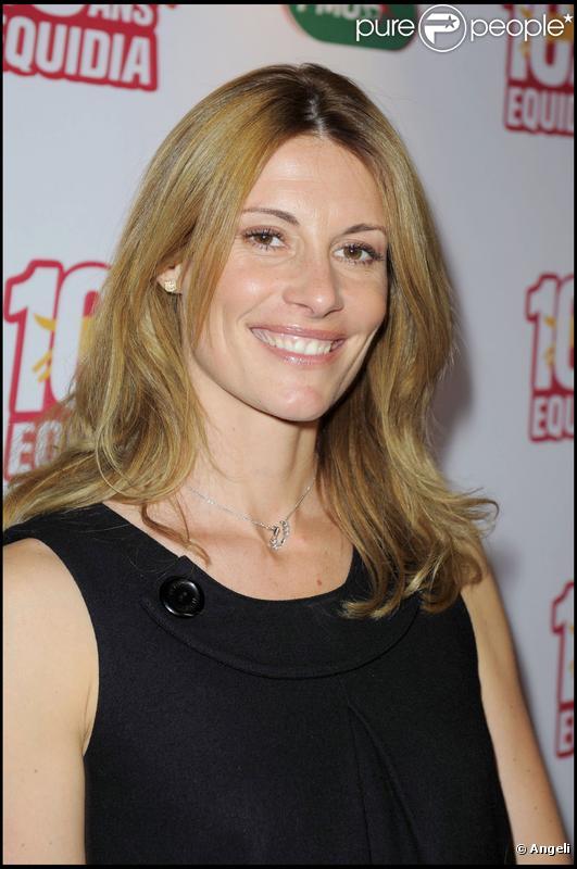 Sophie Thalmann à la soirée organisée pour les 10 ans de la chaîne Equidia. 20/10/09