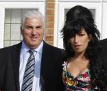 Amy Winehouse et son papa Mitch 