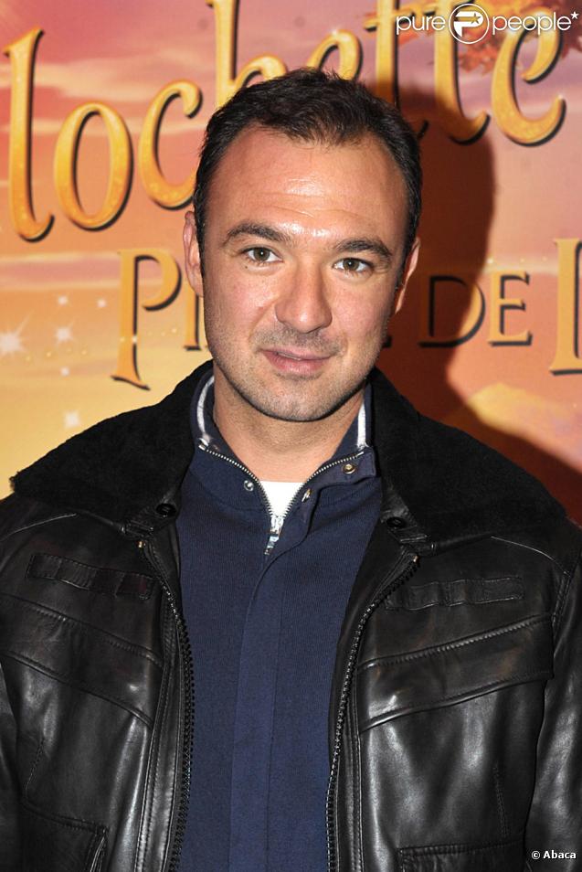 Alexandre Devoise lors de la première du dessin animé Clochette et la pierre de lune à Disneyland Paris le 25 octobre 2009