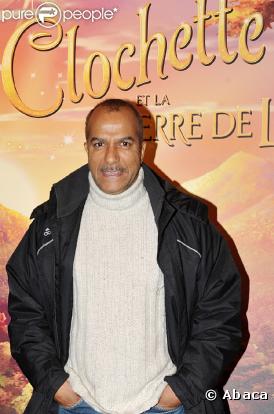 Pascal Légitimus lors de la première du dessin animé Clochette et la pierre de lune à Disneyland Paris le 25 octobre 2009