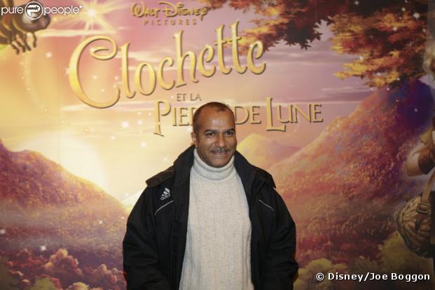 Pascal Légitimus à l'occasion de la projection du dessin animé Clochette et la Pierre de Lune, le 25 octobre 2009